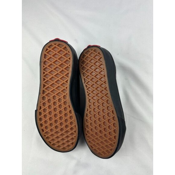 New Little Kids Old Skool V Shoe All Black Size 13.5US - Picture 5 of 8